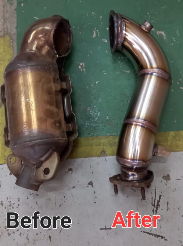 Opel Adam High Flow Downpipe - Image 4